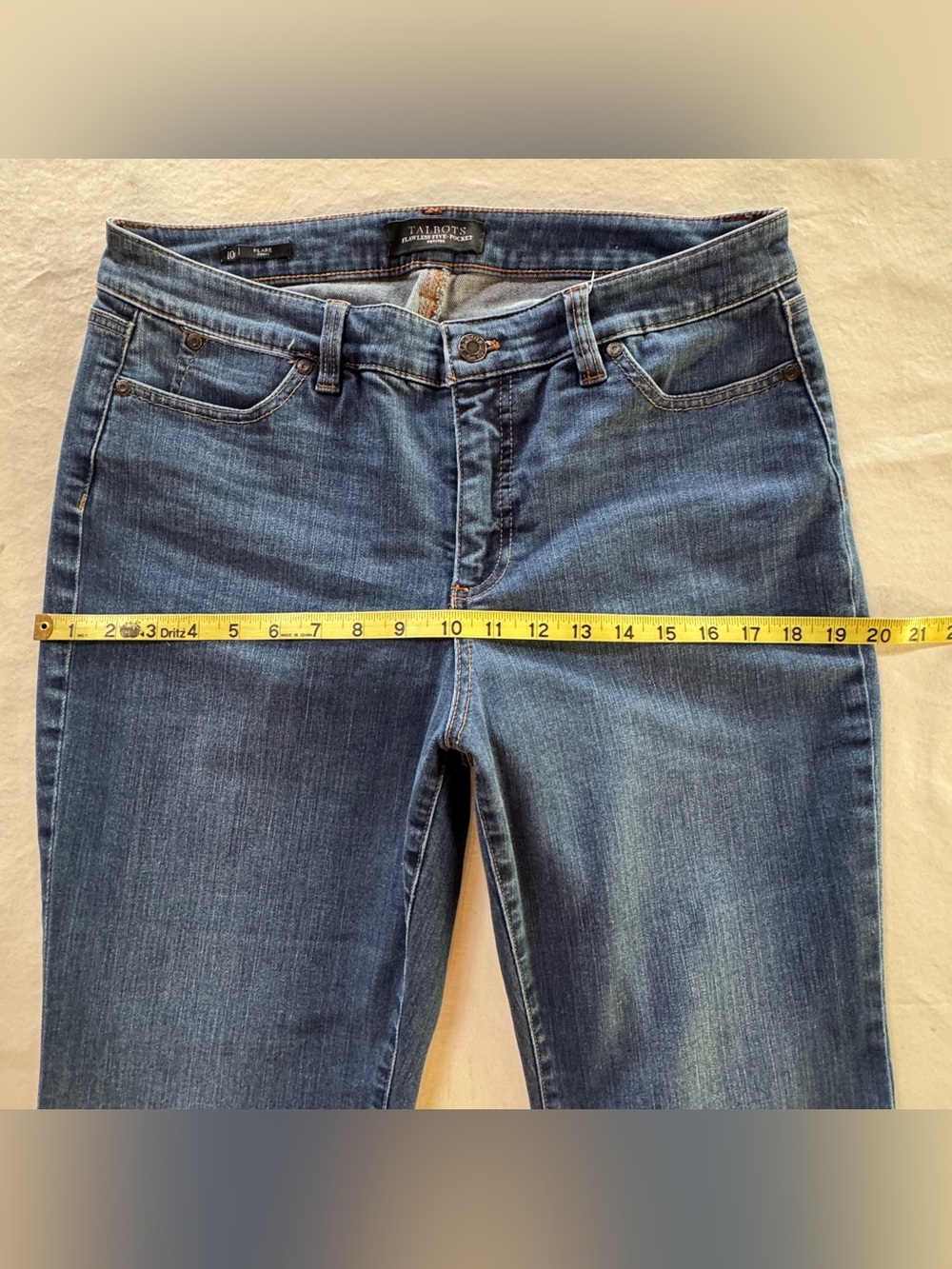 Talbots Curvy Flare Jeans (10P) - Picture 7 of 16